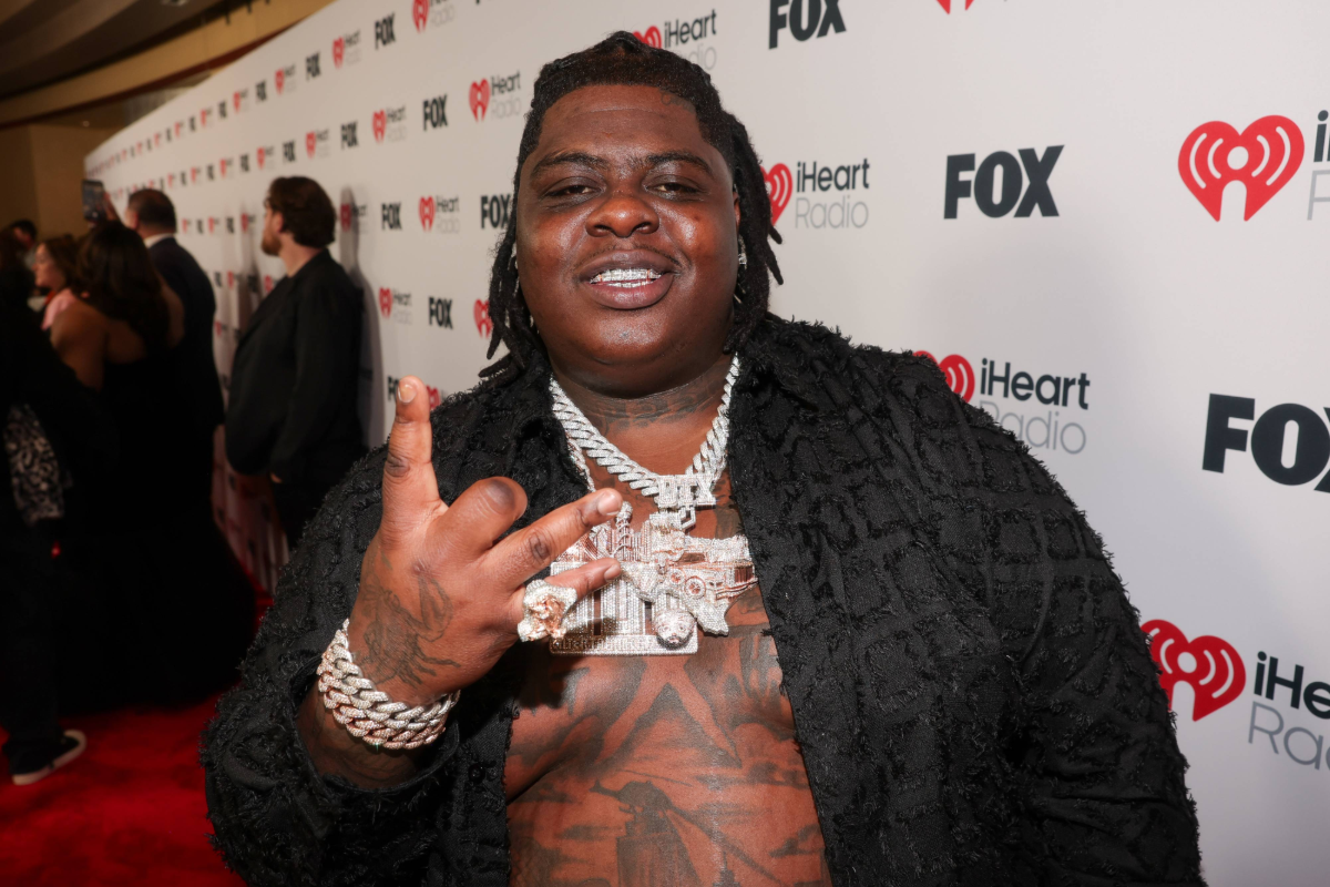 Man on red carpet