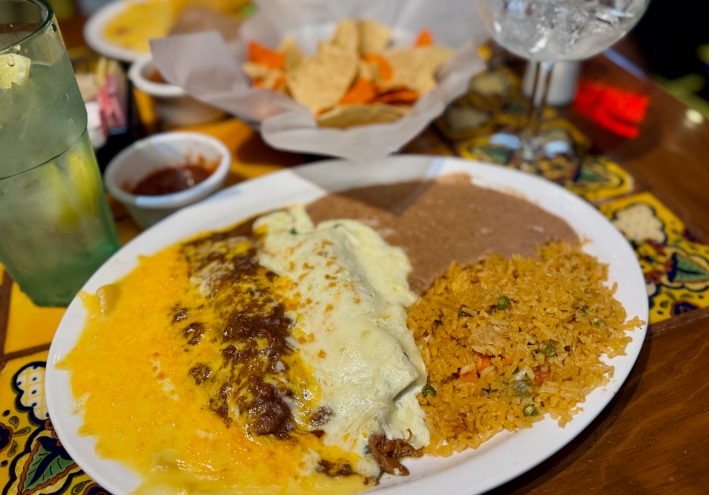 enchiladas at El Ranchito