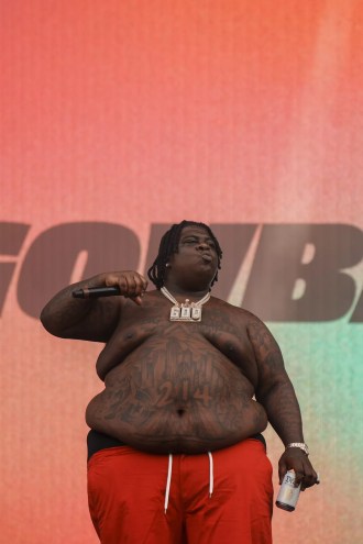 Man performing on stage