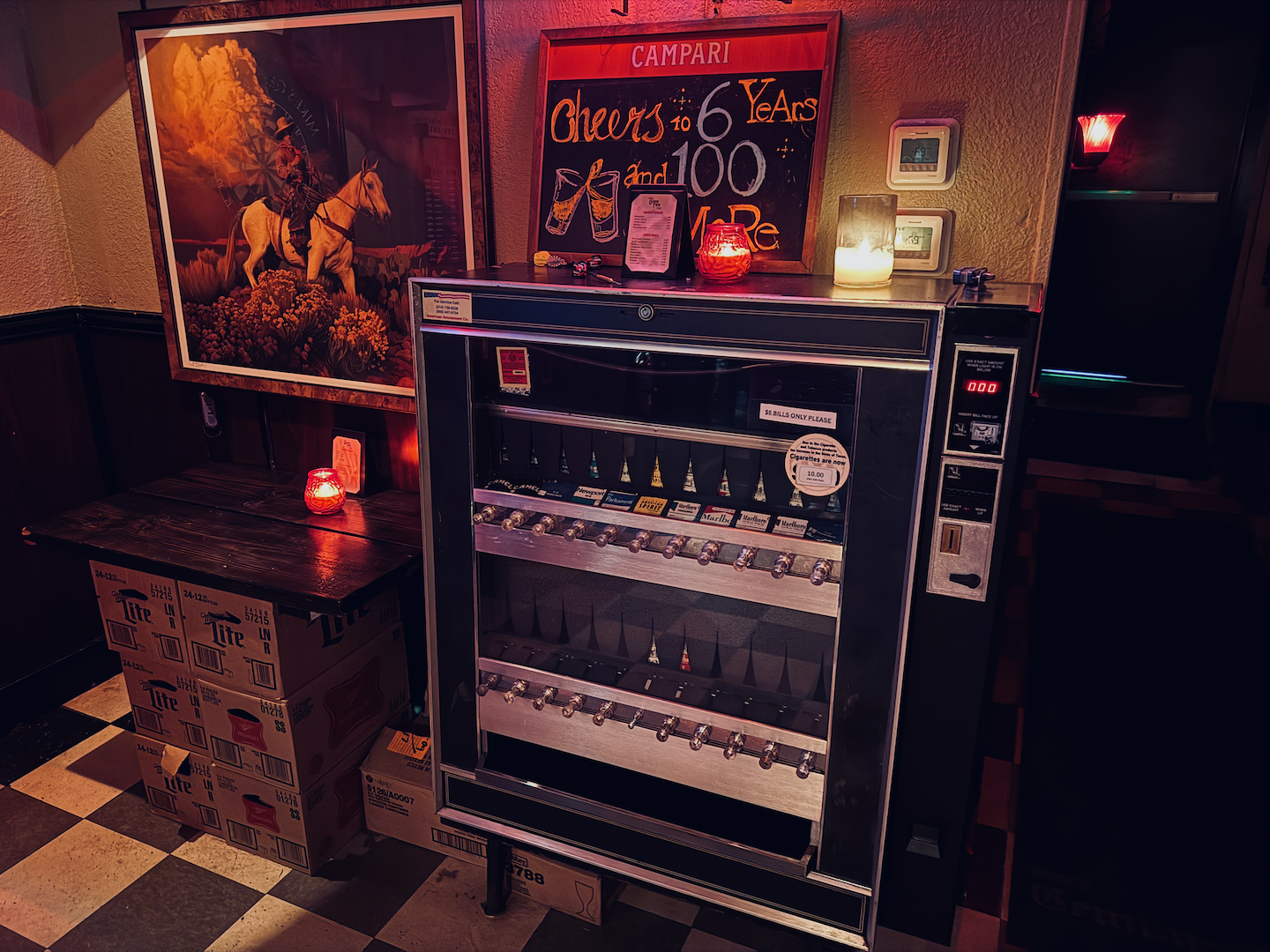 Ciggie Machine at Mike's Gemini Twin