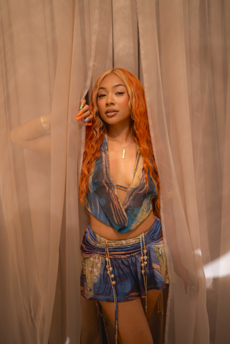 Woman posing for a photo