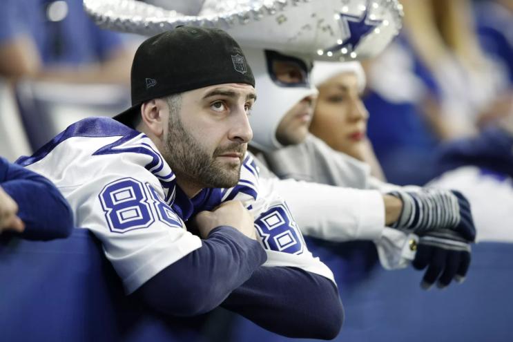 sad dallas cowboys fan