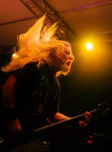 Man performing on stage