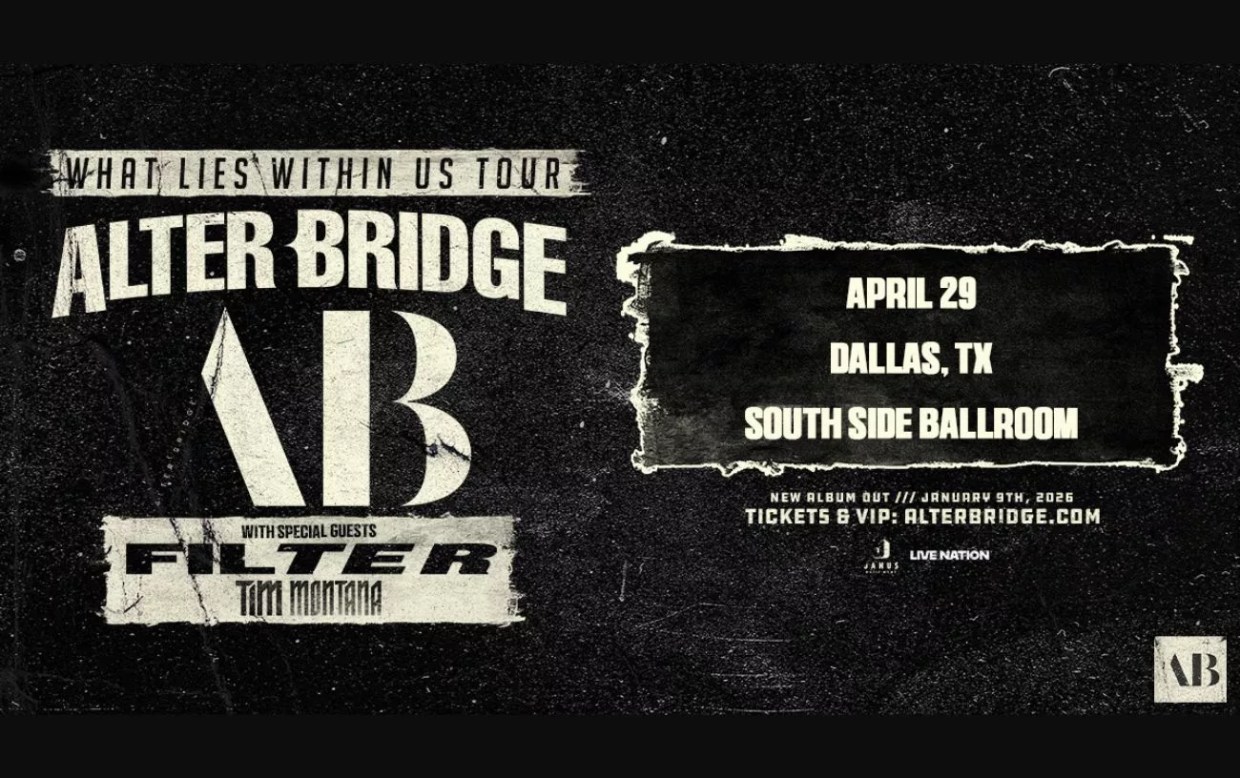 Win  2 tickets to Alter Bridge!