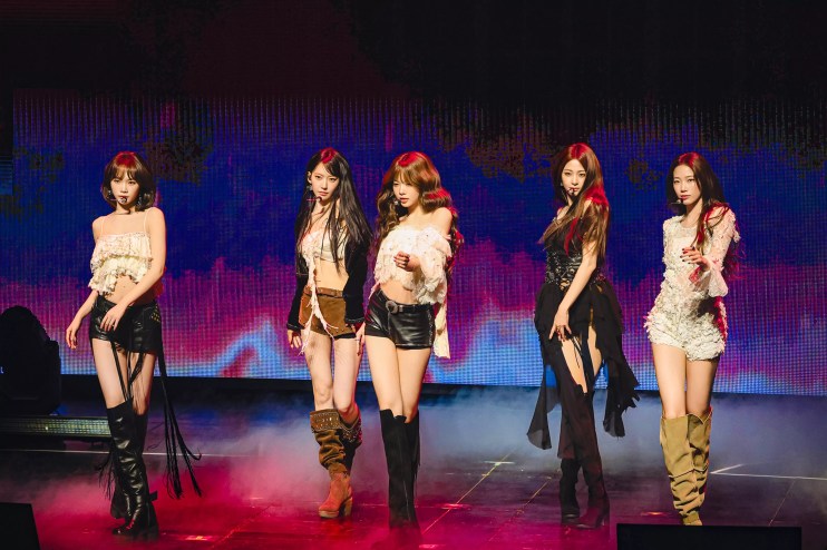 Woman dancing on stage